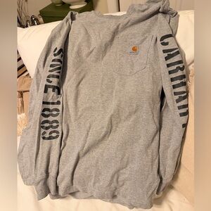 Carhartt Heather Gray Long Sleeve Tee